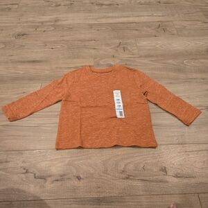 jumping beans Heathered Orange Long Sleeve Tee